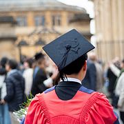 Student vid Oxford, arkivbild.