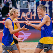  David Åhman och Jonathan Hellvig.