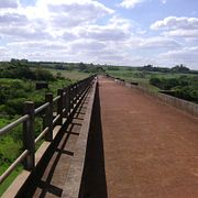 Bron Ponte do Esqueleto i São Paulo-regionen där olyckan inträffade. Bilden är tagen 2007.