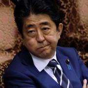 Japans premiärminister Shinzo Abe. Arkivbild.