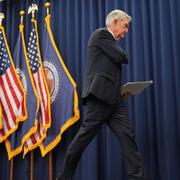 Fed-chefen Jerome Powell på onsdagen.