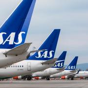 Arkivbild: SAS-plan i Oslo.