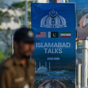 Bild från Islamabad, 25 april.