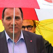 Stefan Löfven i Almedalen.