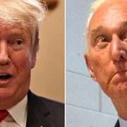 Donald Trump och Roger Stone. 