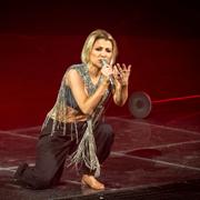 Cornelia Jakobs i Turin under repetitionerna till Eurovision 2022.