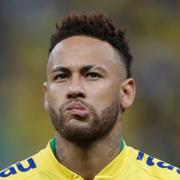 Neymar under en fotbollsmatch 2019. 