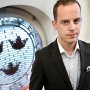 Gustav Kasselstrand, ordförande i Sverigedemokraternas ungdomsförbund SDU, Sverigedemokratisk Ungdom.