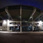 Matchen mellan IFK Göteborg och AIK fick ställas in. Gamla Ullevi, Göteborg. 