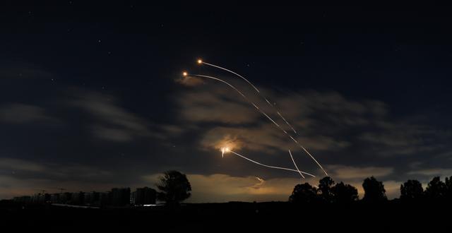 Israels missilförsvar går under namnet ”Iron dome”. Arkivbild.  Ariel Schalit / TT NYHETSBYRÅN