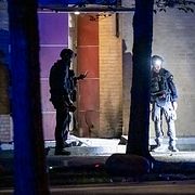 Bombtekniker på plats.