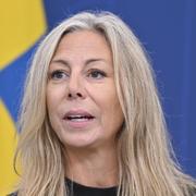 Sverigedemokraternas gruppledare i riksdagen Linda Lindberg. 