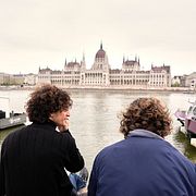 Det ungerska parlamentet i Budapest.
