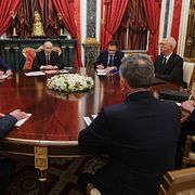 Kushner och Witkoff i samtal med Putin.