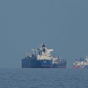 Fartyg i Hormuzsundet.