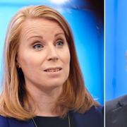 Annie Lööf (C) och Jan Björklund (L).