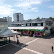  Vårväderstorget i Biskopsgården i Göteborg.