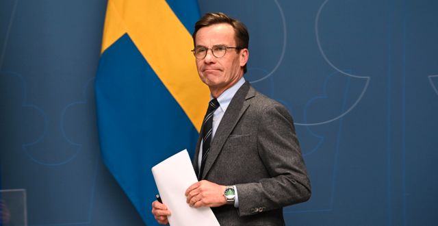 Ulf Kristersson. Fredrik Sandberg/TT