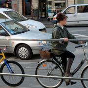 Cyklister i Köpenhamn