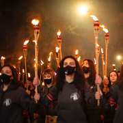 Ann Linde, Boel Godner och manifestation till minne av folkmordet 1915/Arkivbilder