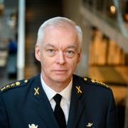 Joakim Paasikivi, överstelöjtnant och lärare i militär strategi på Försvarshögskolan i Stockholm. 