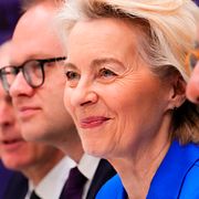 EU-kommissionens ordförande Ursula von der Leyen.