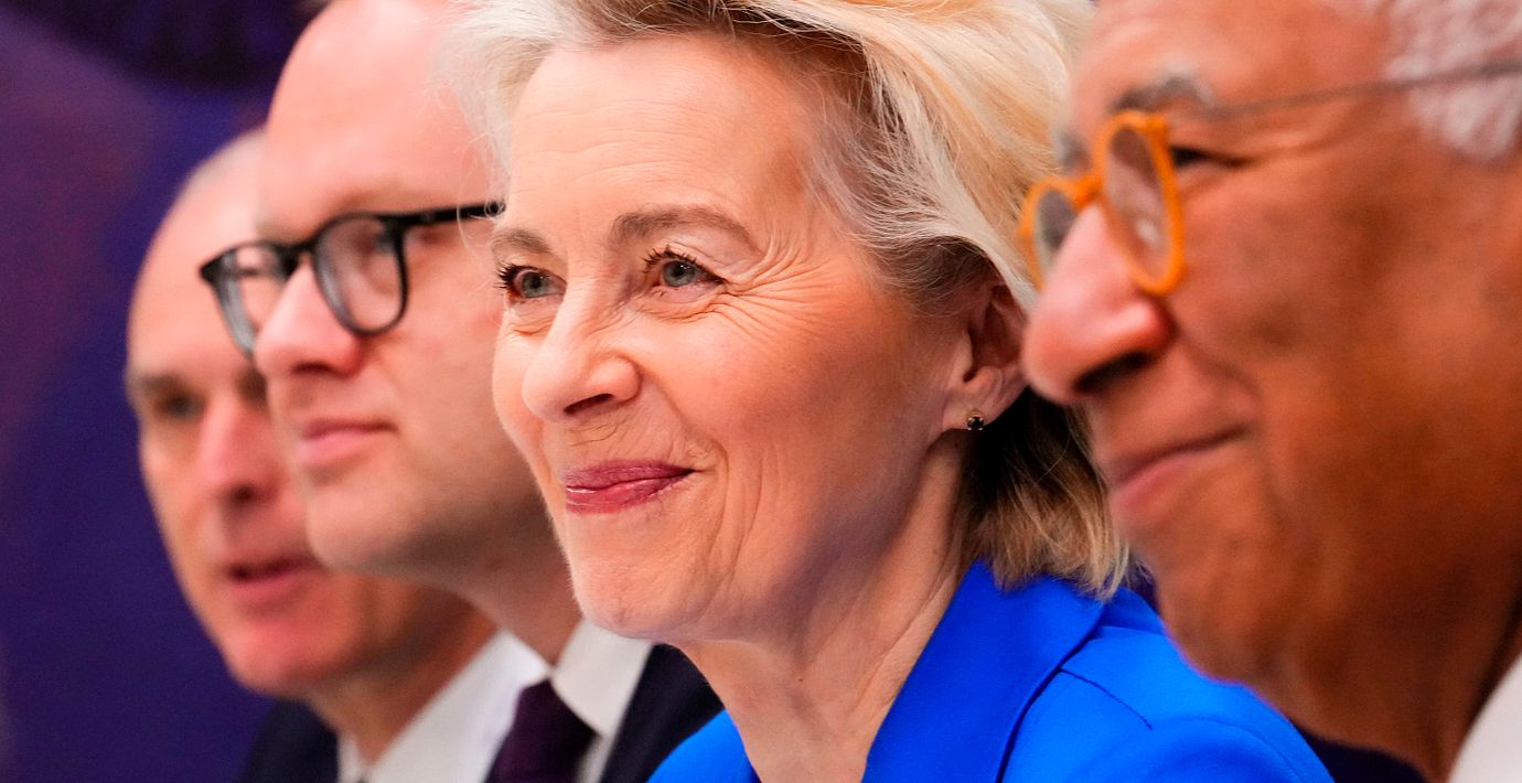 EU-kommissionens ordförande Ursula von der Leyen.