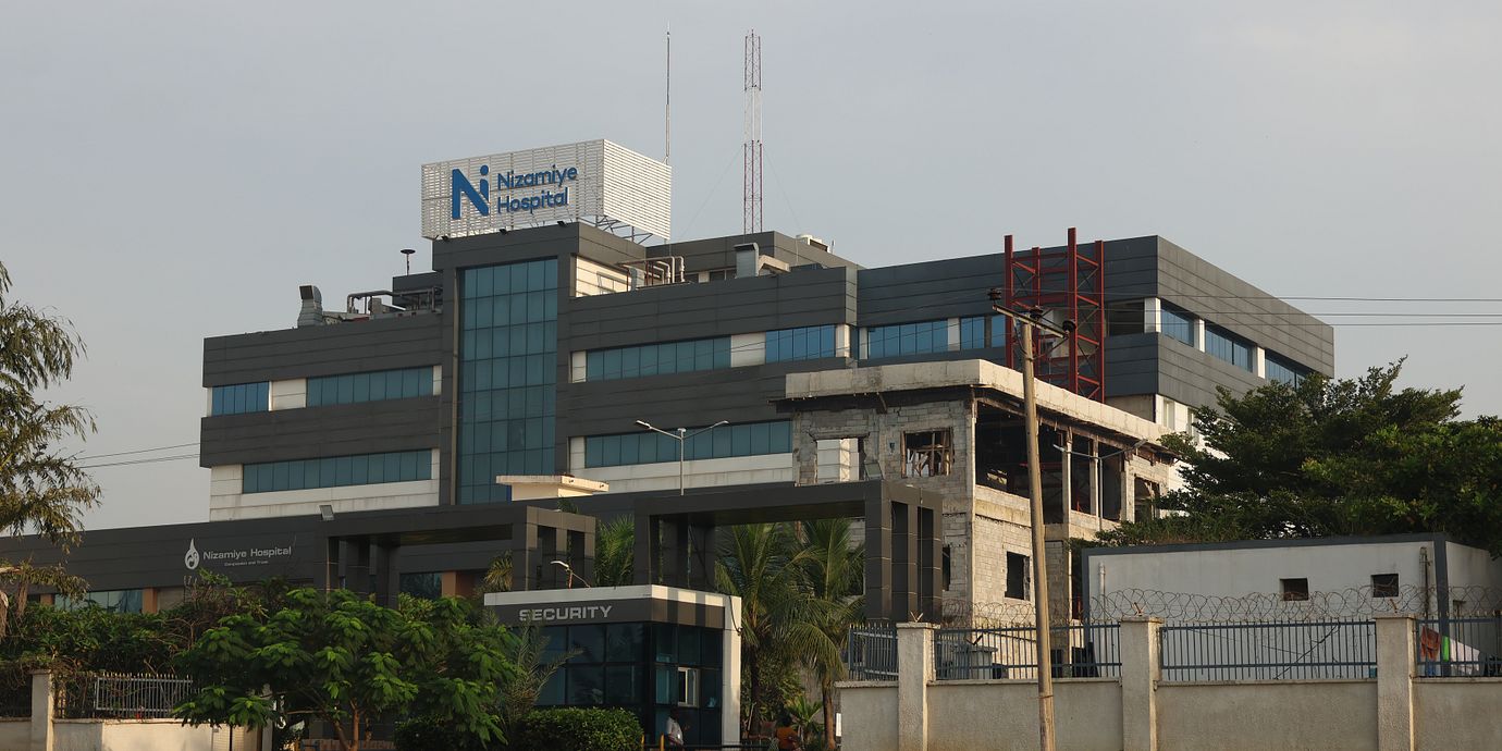 Sjukhuset i Abuja, Nigeria.