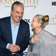 Chris Noth och Sarah Jessica Parker på premiären av ”And just like that” 