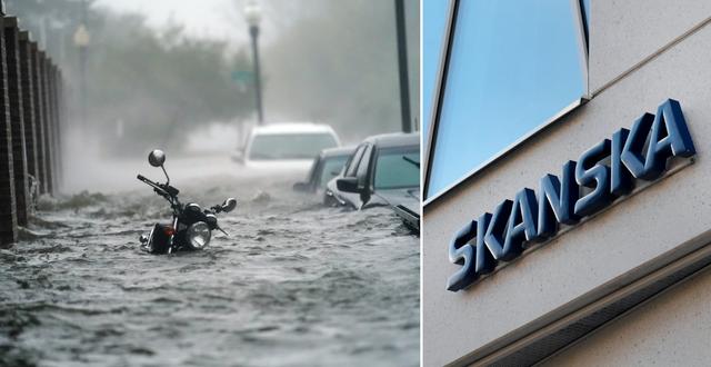 Pensacola översvämmades under orkanen Sally.  TT