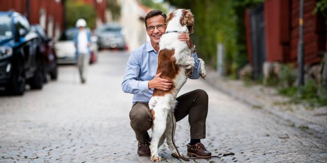 Kristersson Anar En Vind I De Moderata Seglen