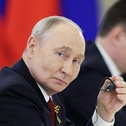 Rysslands president Vladimir Putin.