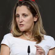 Chrystia Freeland, Kanadas utrikesminister.