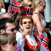 Sjuttonde maj-firande i Stockholm 