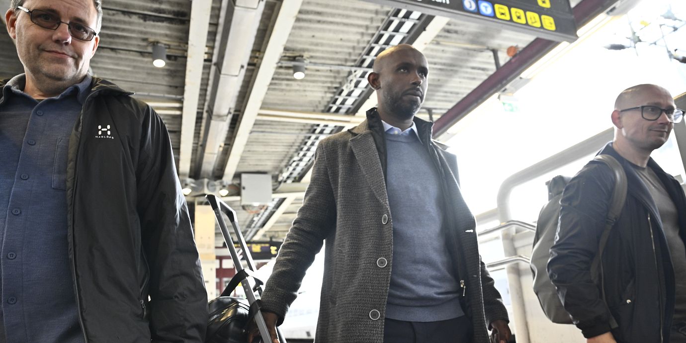 Mohamed Abdukardir Ali i Stockholm, 21 september.