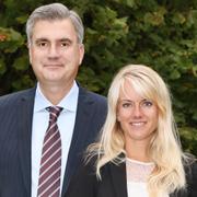 Peter Seier Christensen och Pernille Vermund