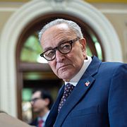 Chuck Schumer fotograferad i januari 2026.