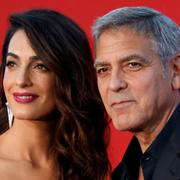 Amal Clooney och George Clooney.