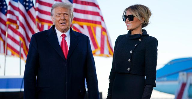 Donald och Melania Trump. Manuel Balce Ceneta / AP