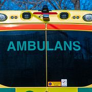 En ambulans.