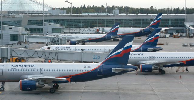 Aeroflots flygplan i Moskva Ruud, Vidar / NTB