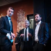 Investors vd Christian Cederholm, ordförande Jacob Wallenberg och tidigare vd Johan Forssell.