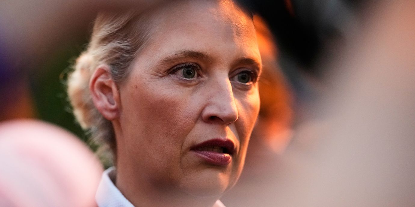 AFD-ledaren Alice Weidel.