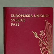 Ett svenskt pass. Arkivbild.