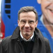 Moderatledaren Ulf Kristersson på valturné