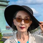 Amerikanska författaren Joyce Carol Oates.