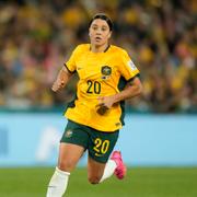 Sam Kerr under förra årets fotbolls-VM