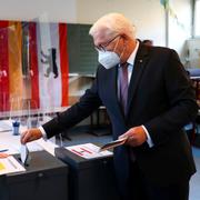 Frank-Walter Steinmeier röstar.