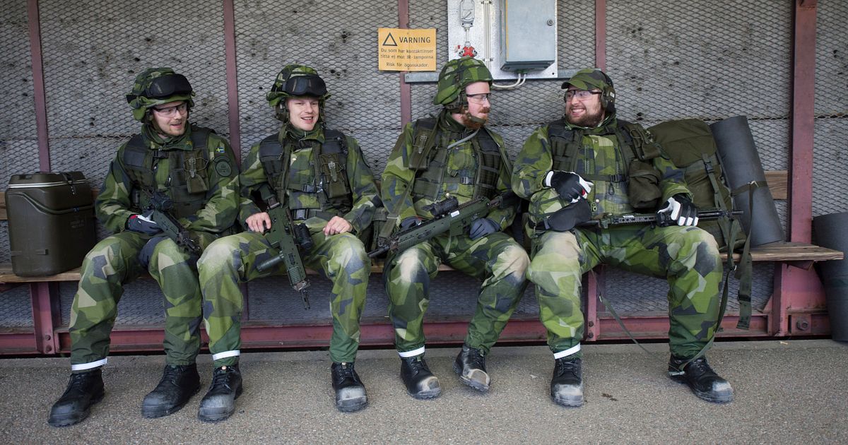 Enkät: Försvaret viktigare för unga sedan kriget