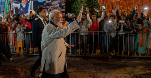 Indiens premiärminister Narenda Modi.  Altaf Qadri / AP